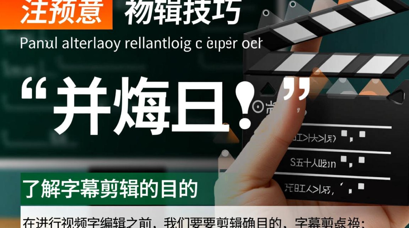 视频剪辑技巧，字幕如何巧妙嵌入与剪辑？-图1