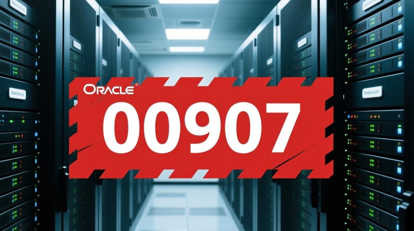 Oracle数据库00907错误处理及排查方法详解？-图1