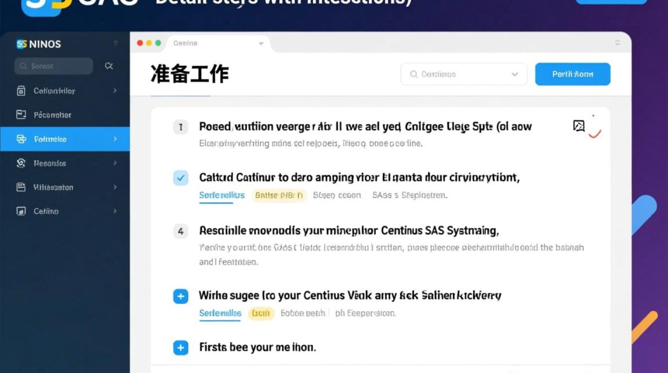 CentOS安装SAS过程中可能遇到哪些具体问题及解决方法？-图1