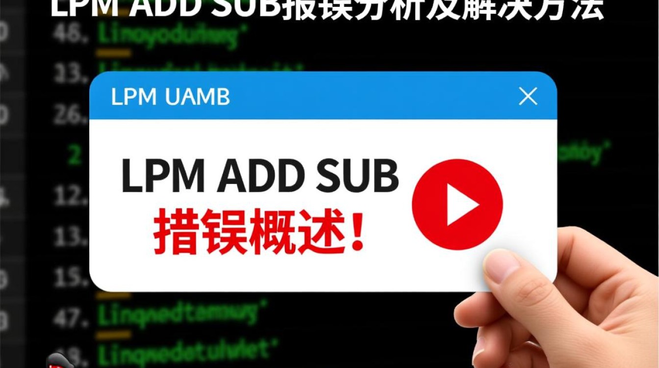 lpm add sub操作中频繁报错，究竟是什么原因导致？-图2