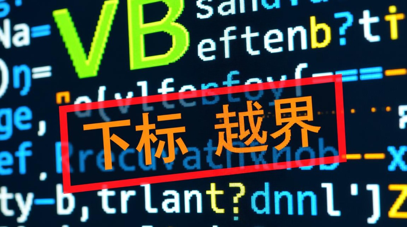VB编程中遇到下标越界错误？如何有效排查和解决？-图2