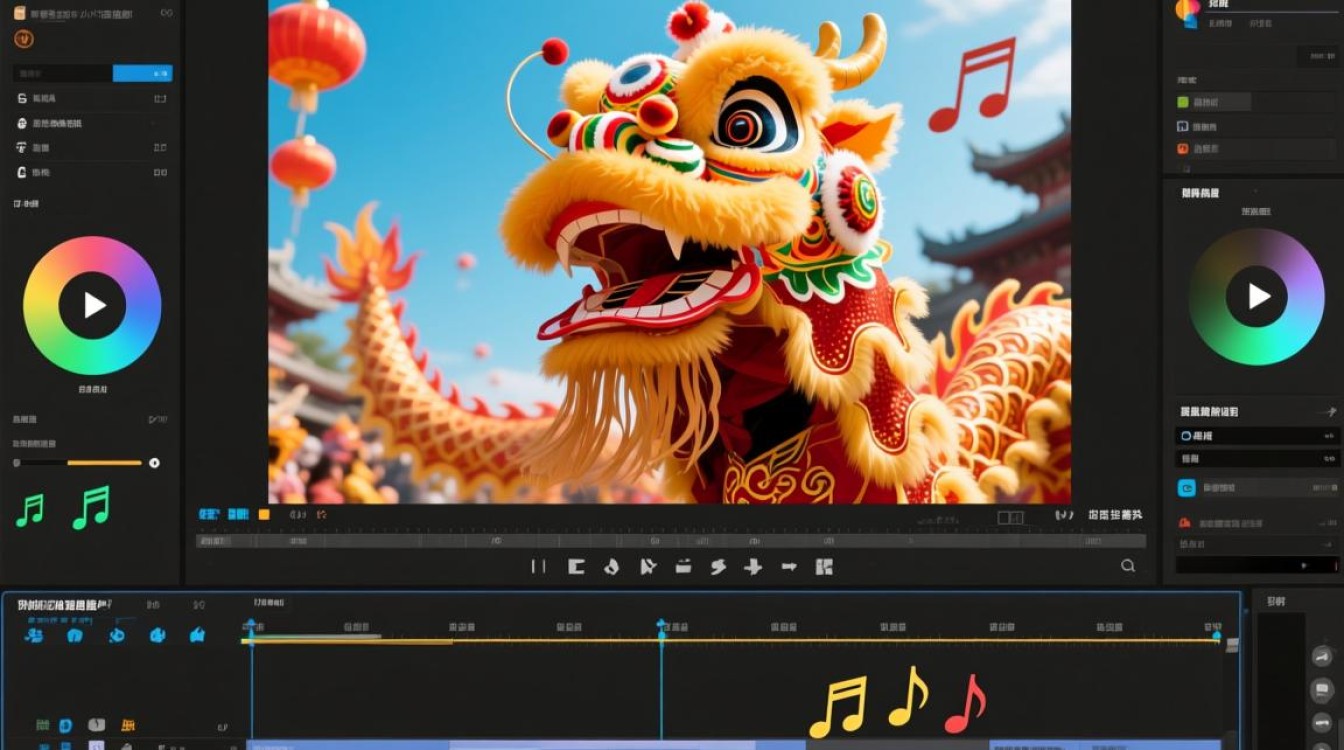 如何巧妙剪辑舞龙音乐视频,打造视觉与听觉的完美融合?-图1 如何巧妙剪辑舞龙音乐视频,打造视觉与听觉的完美融合?-图1