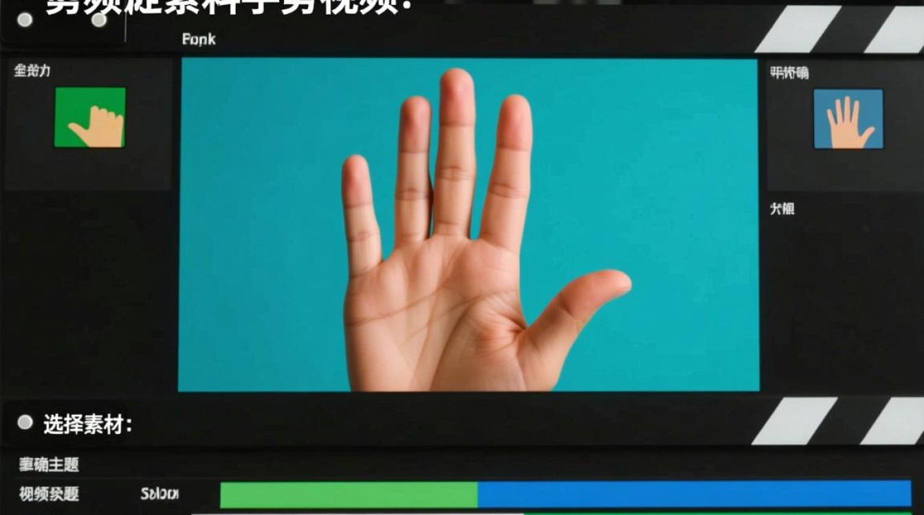 如何轻松剪辑并添加手势动作视频教程？一招掌握！-图1