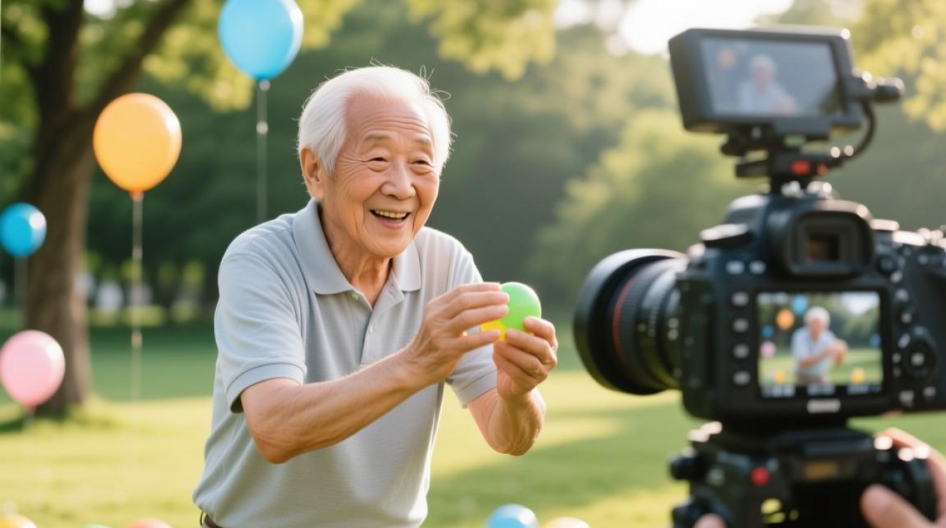 如何巧妙剪辑老人游玩视频，打造温馨回忆瞬间？-图1