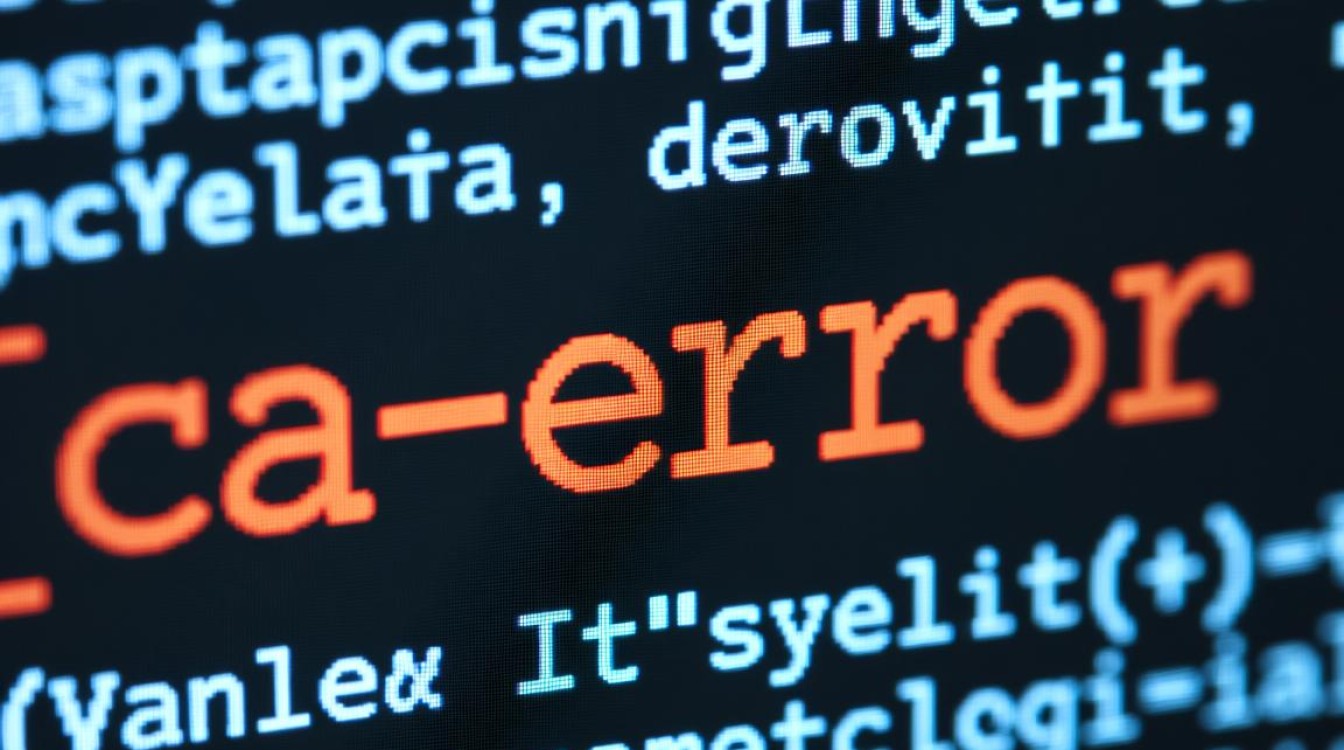 报错ca_error频繁出现?揭秘原因及解决方法!-图1 报错ca_error频繁出现?揭秘原因及解决方法!-图1