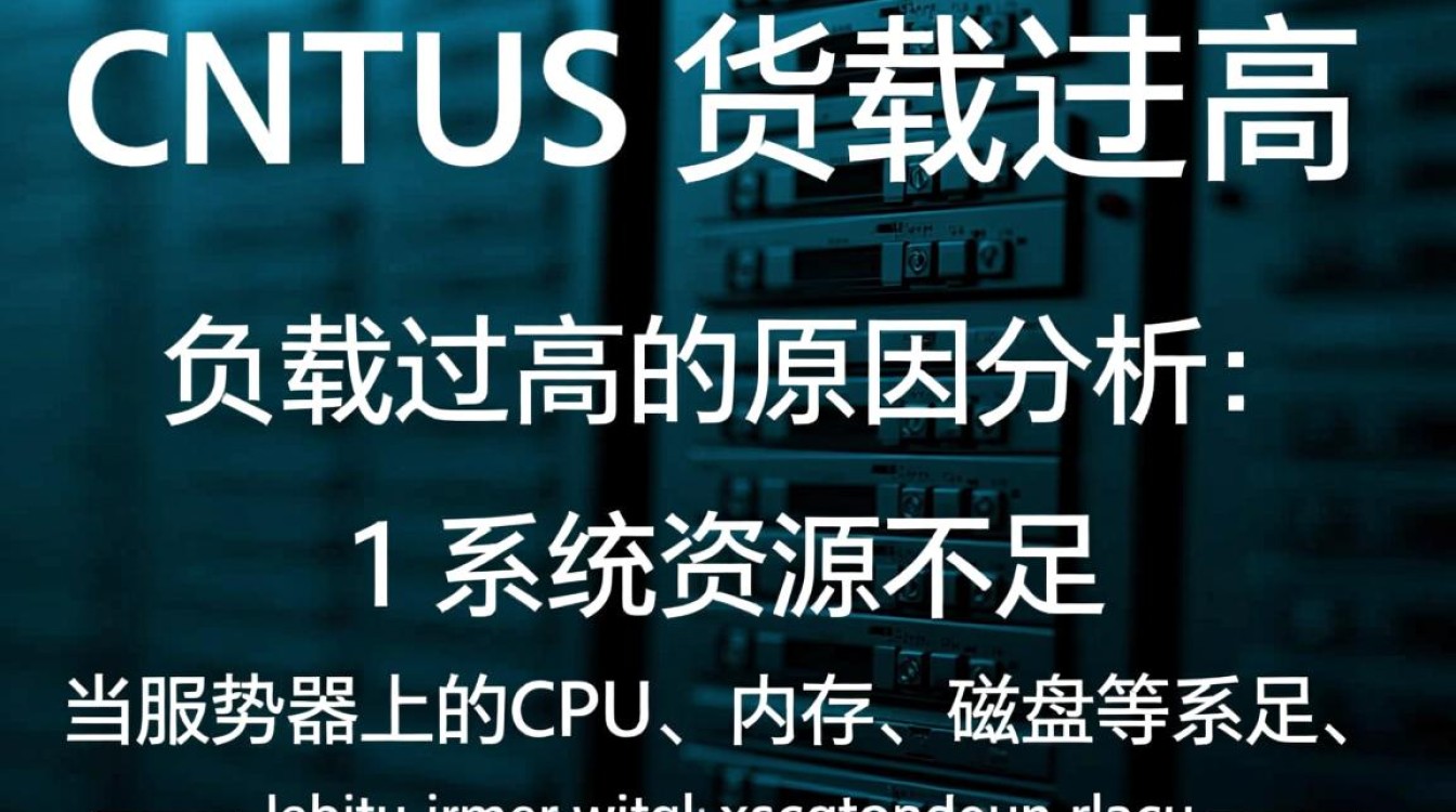 CentOS服务器负载过高，如何快速定位和解决瓶颈问题？-图1