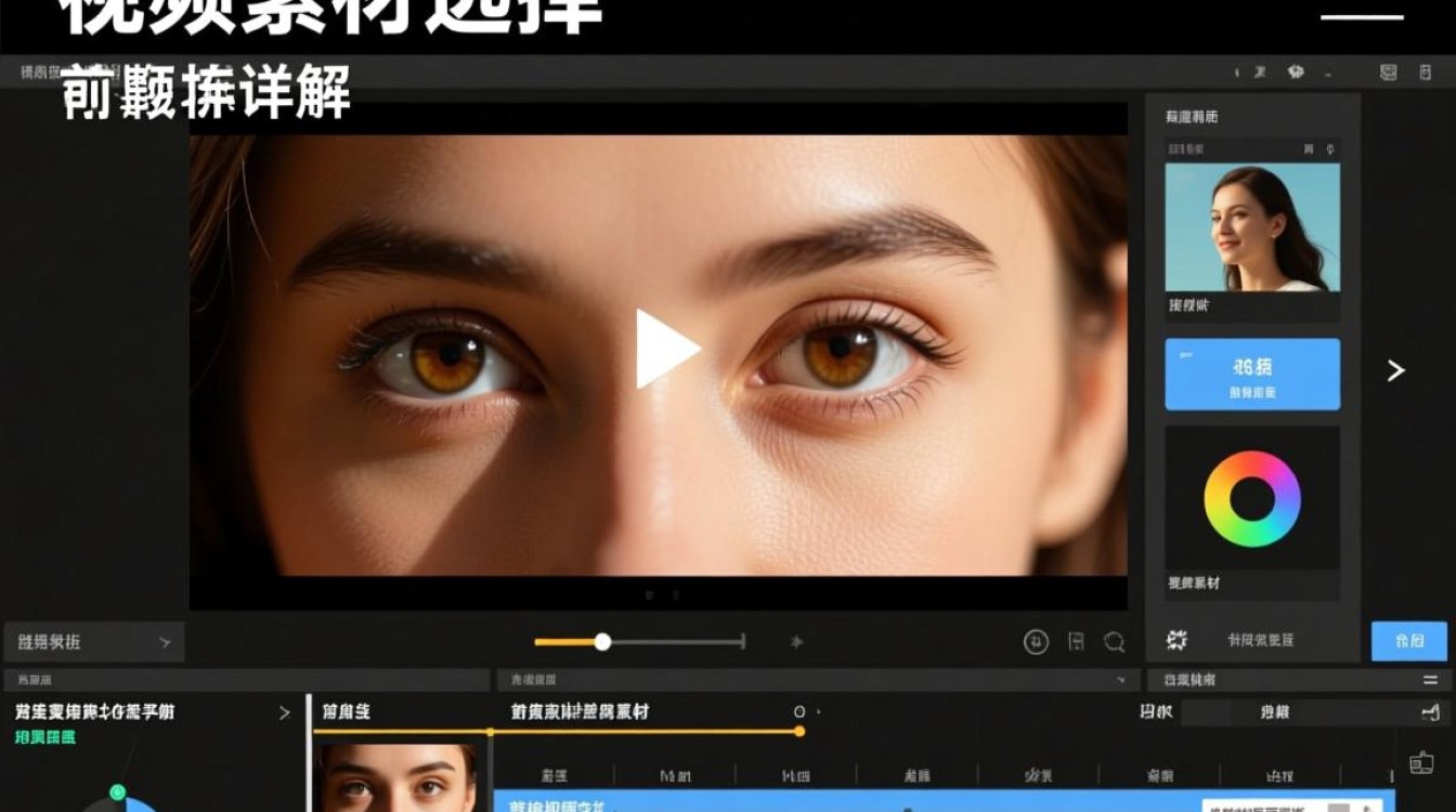 如何精准剪辑眼神视频，打造引人入胜的后期效果？-图2