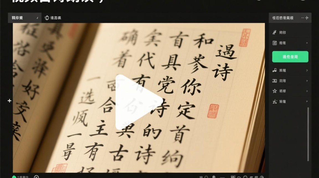 如何高效剪辑古诗朗读视频，打造诗意视听盛宴？-图1