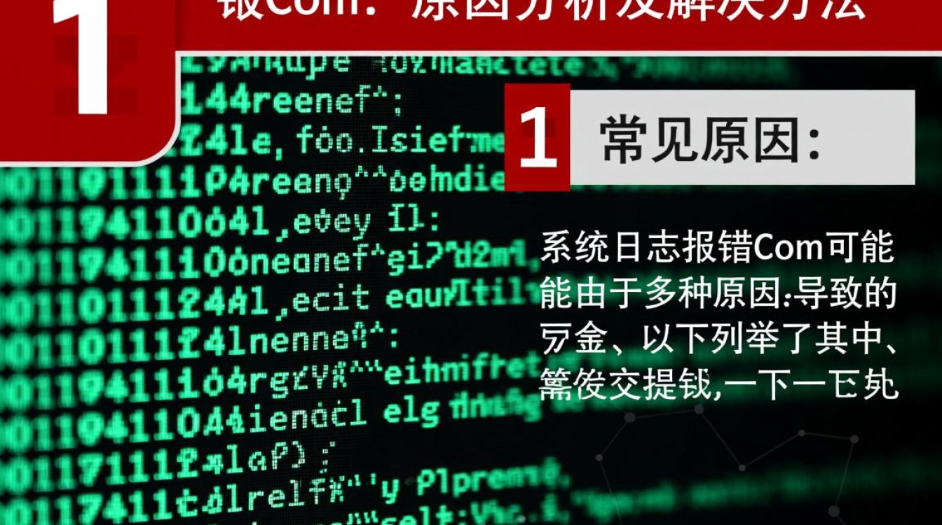 系统日志频繁出现com错误，究竟是什么原因导致，该如何解决？-图2