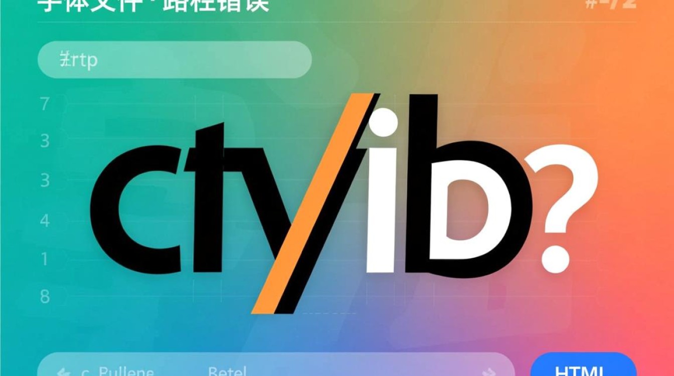 HTML引入字体时为何频繁出现报错问题？探究解决之道！-图3