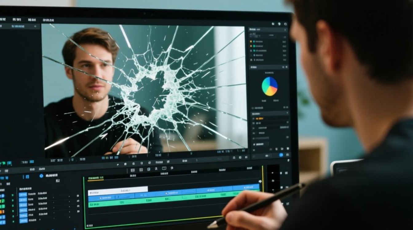 如何通过剪辑技巧将摔镜子瞬间制作成精彩视频？-图2