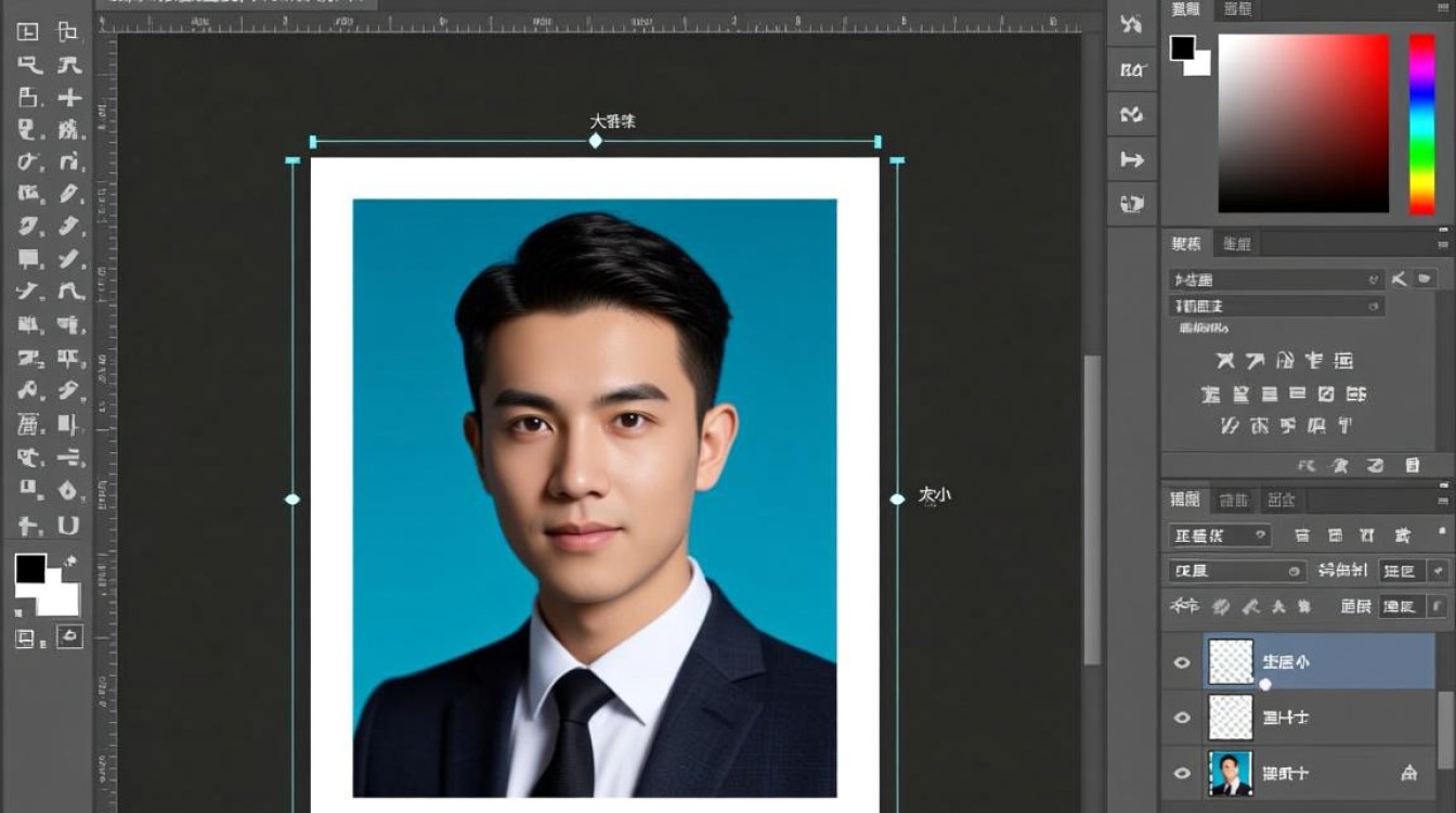 Photoshop图层调整技巧，究竟如何精确改变图层尺寸？-图1