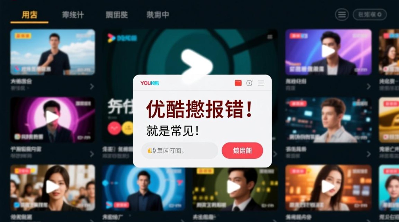 优酷摁报错，是技术故障还是另有隐情？揭秘背后真相！-图1