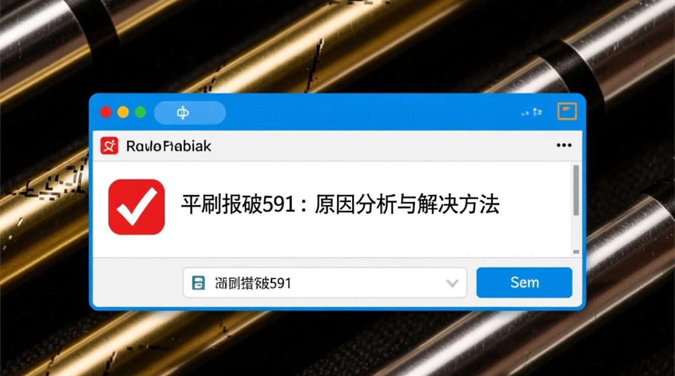 平刷报错591这是什么问题？如何解决？-图2