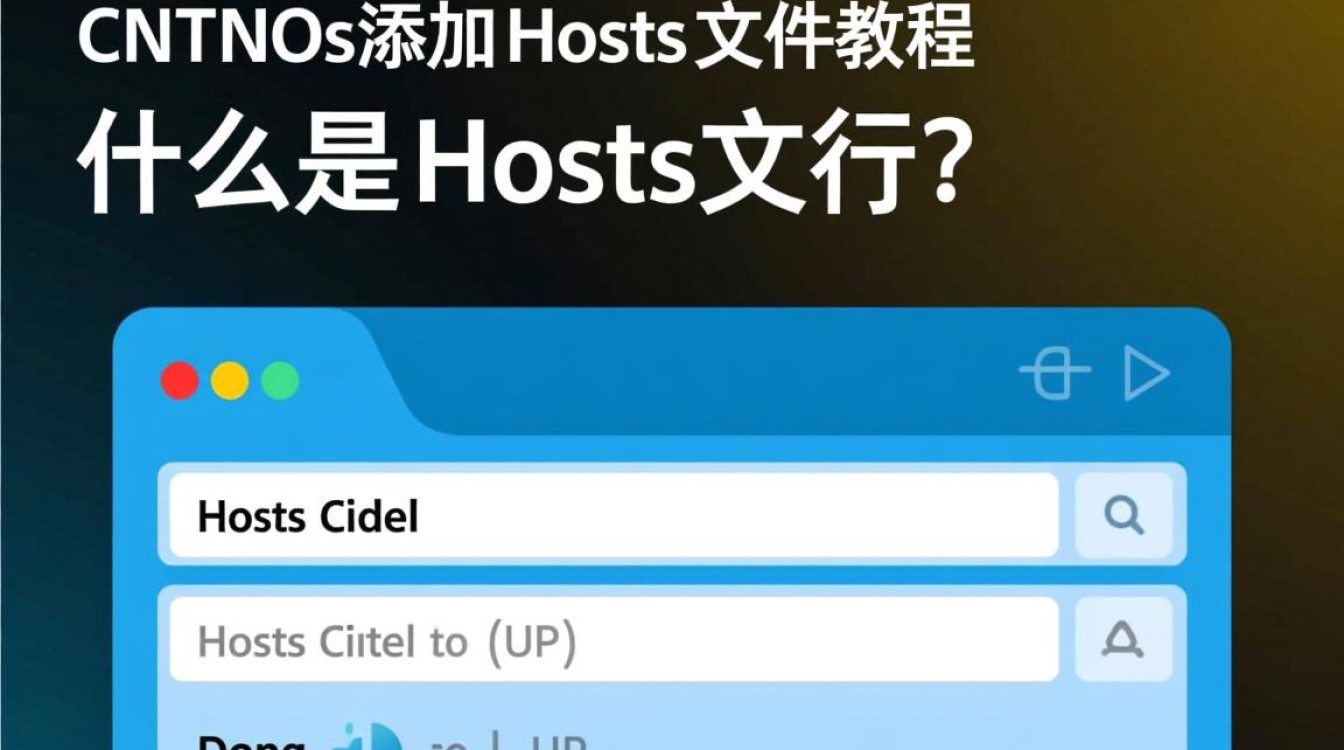 CentOS 添加hosts文件具体步骤详解,如何正确配置?-图1 CentOS 添加hosts文件具体步骤详解,如何正确配置?-图1