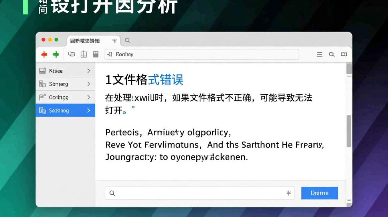 为何.xml文件报错却无法正常打开？排查与解决方法全解析！-图1
