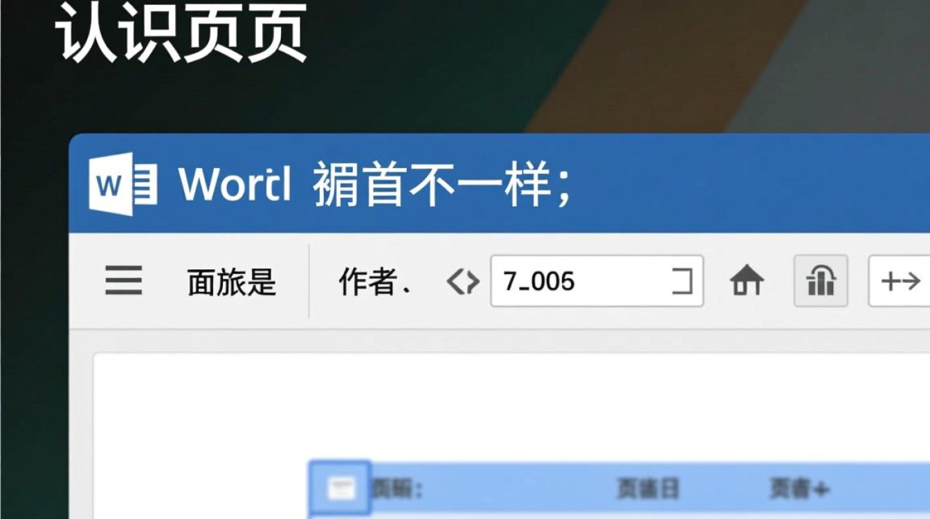 页眉设置技巧，为何我的页面页眉都一样？如何实现个性化定制？-图1