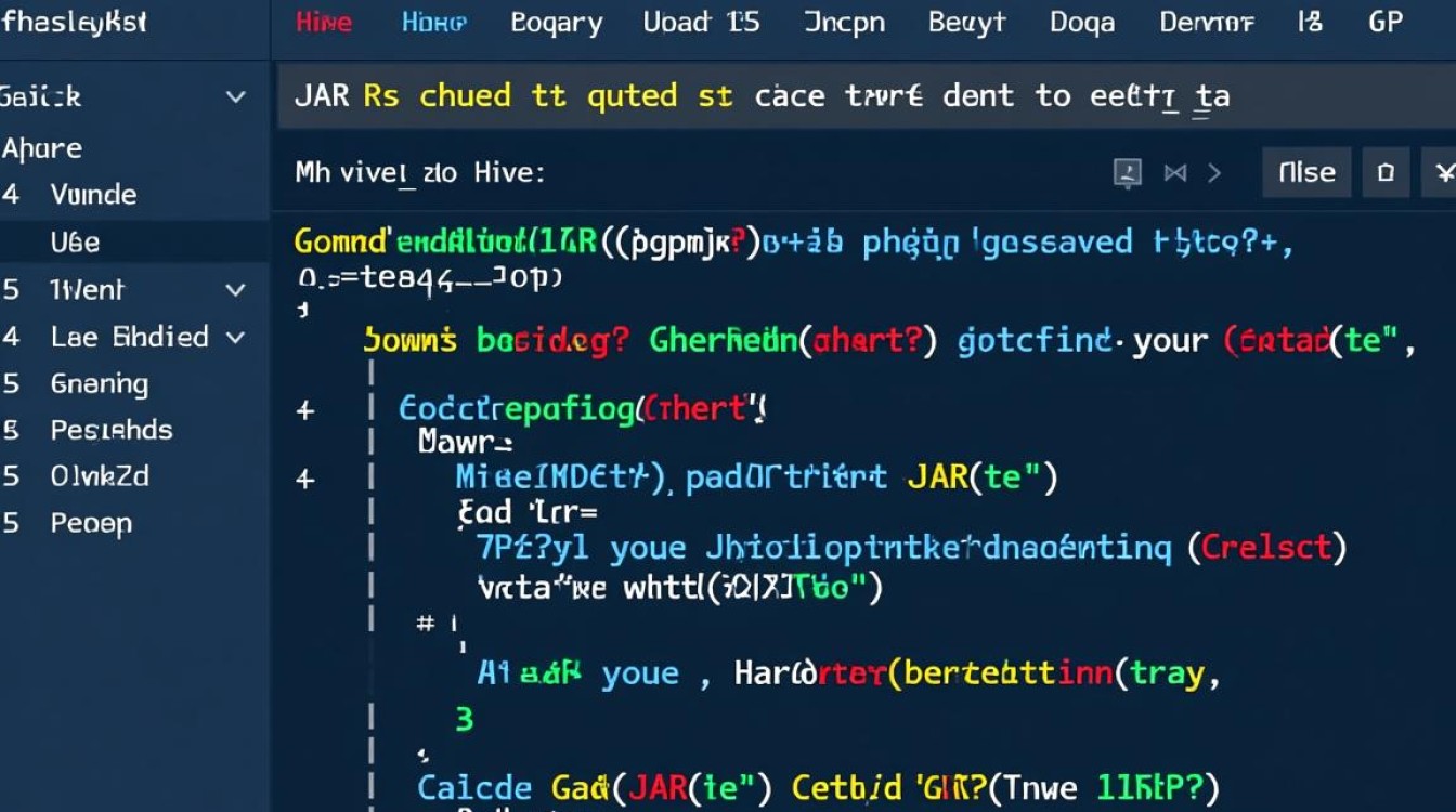 Hive添加JAR包时频繁报错,究竟是什么原因导致这一技术难题?-图3 Hive添加JAR包时频繁报错,究竟是什么原因导致这一技术难题?-图3