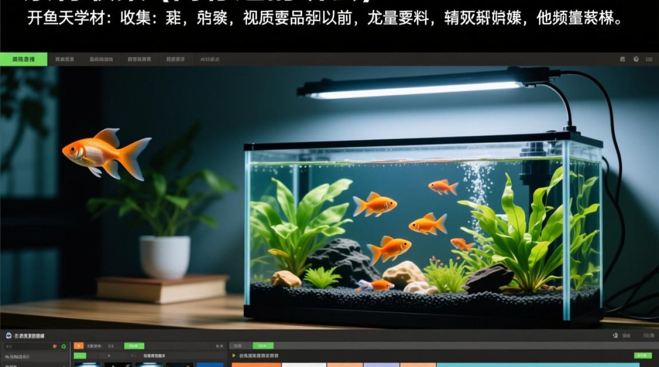 养鱼视频剪辑技巧详解，如何制作吸引人的养鱼教学视频？-图1
