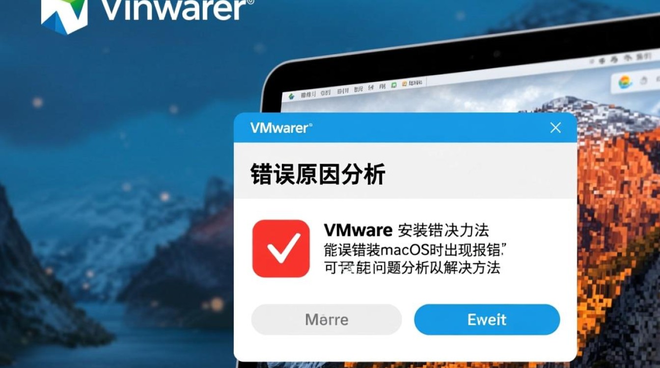 VMware安装macOS为何频频报错？故障排查攻略全解析！-图1