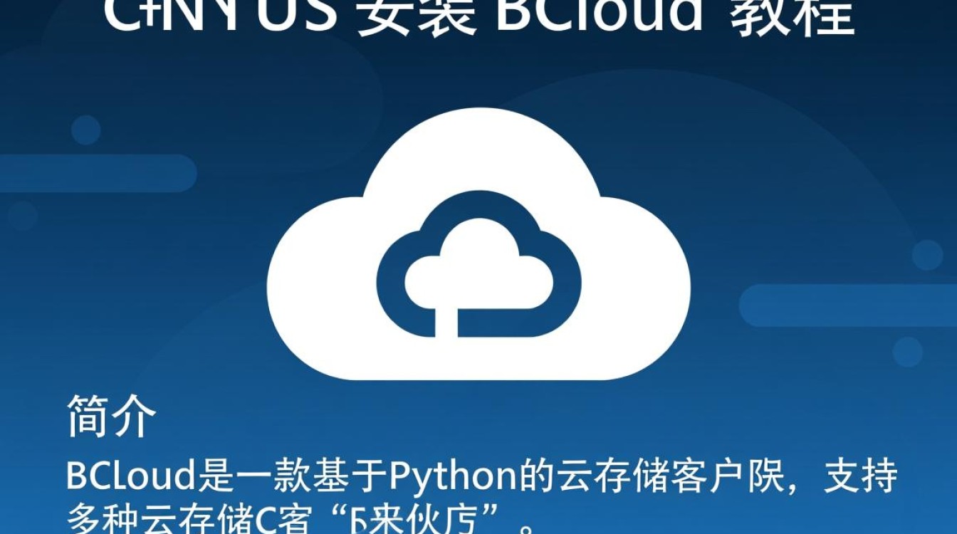 CentOS安装bcloud时,有哪些步骤和注意事项是必须知道的?-图2 CentOS安装bcloud时,有哪些步骤和注意事项是必须知道的?-图2