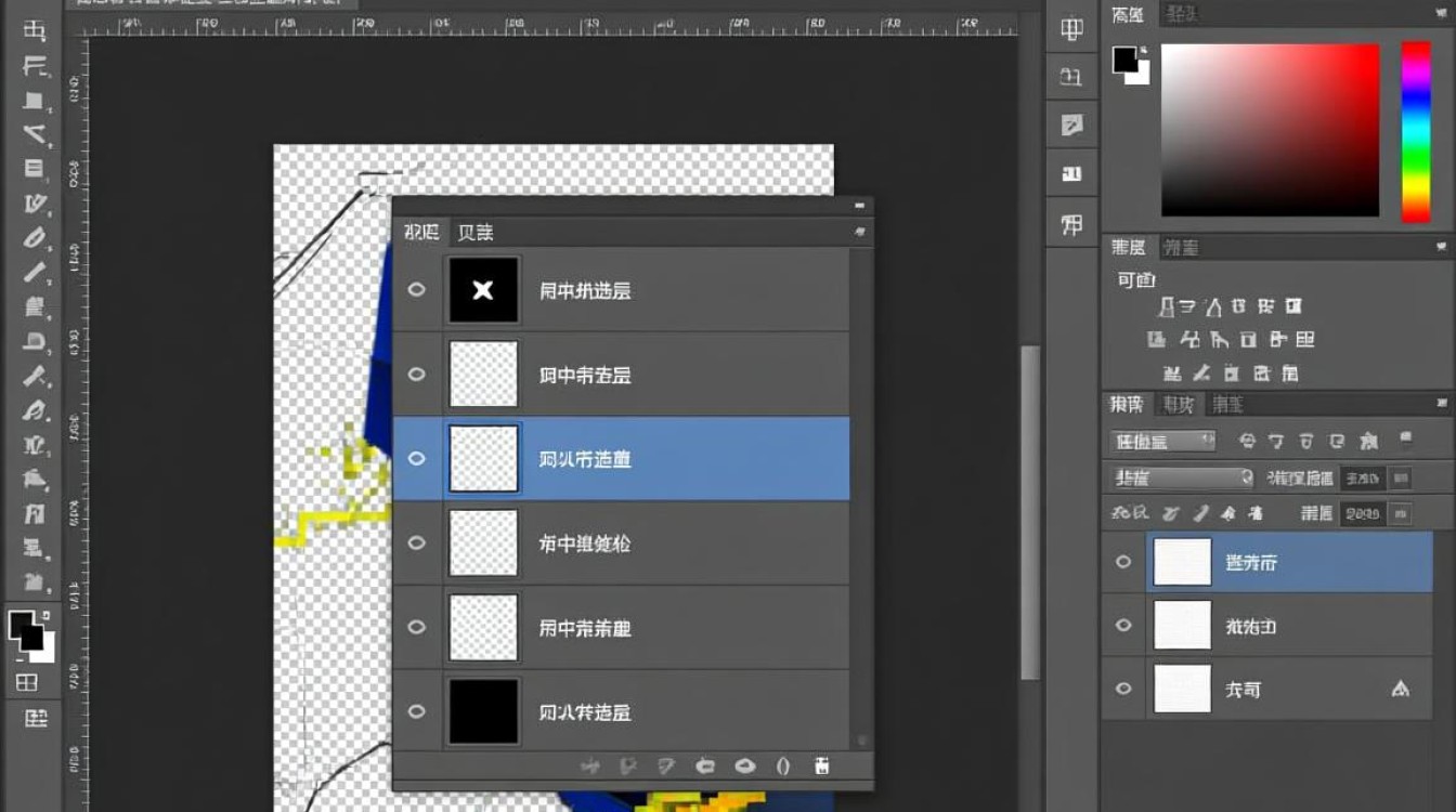 如何高效地在Photoshop中一次性选中多个图层进行操作？-图3