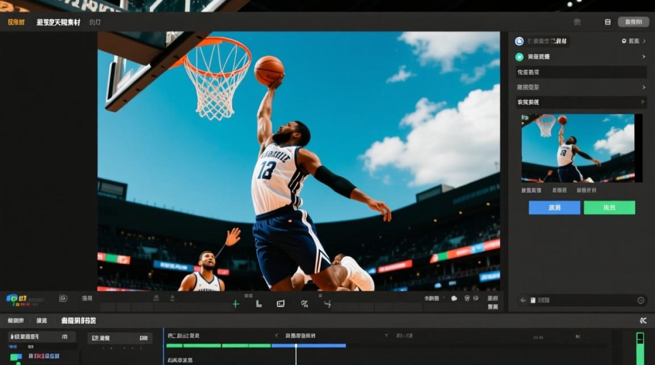 篮球比赛精彩瞬间剪辑技巧，如何制作篮球变天视频？-图2