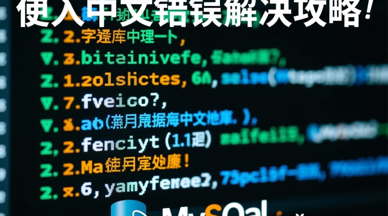 为什么在MySQL中插入中文数据时总是报错？如何解决这个中文编码问题？-图1