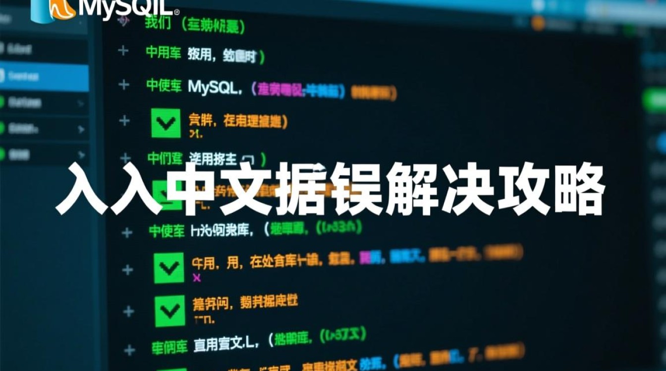 为什么在MySQL中插入中文数据时总是报错？如何解决这个中文编码问题？-图2