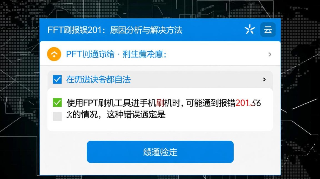 fpt刷报错201究竟是什么原因导致的，如何解决？-图3