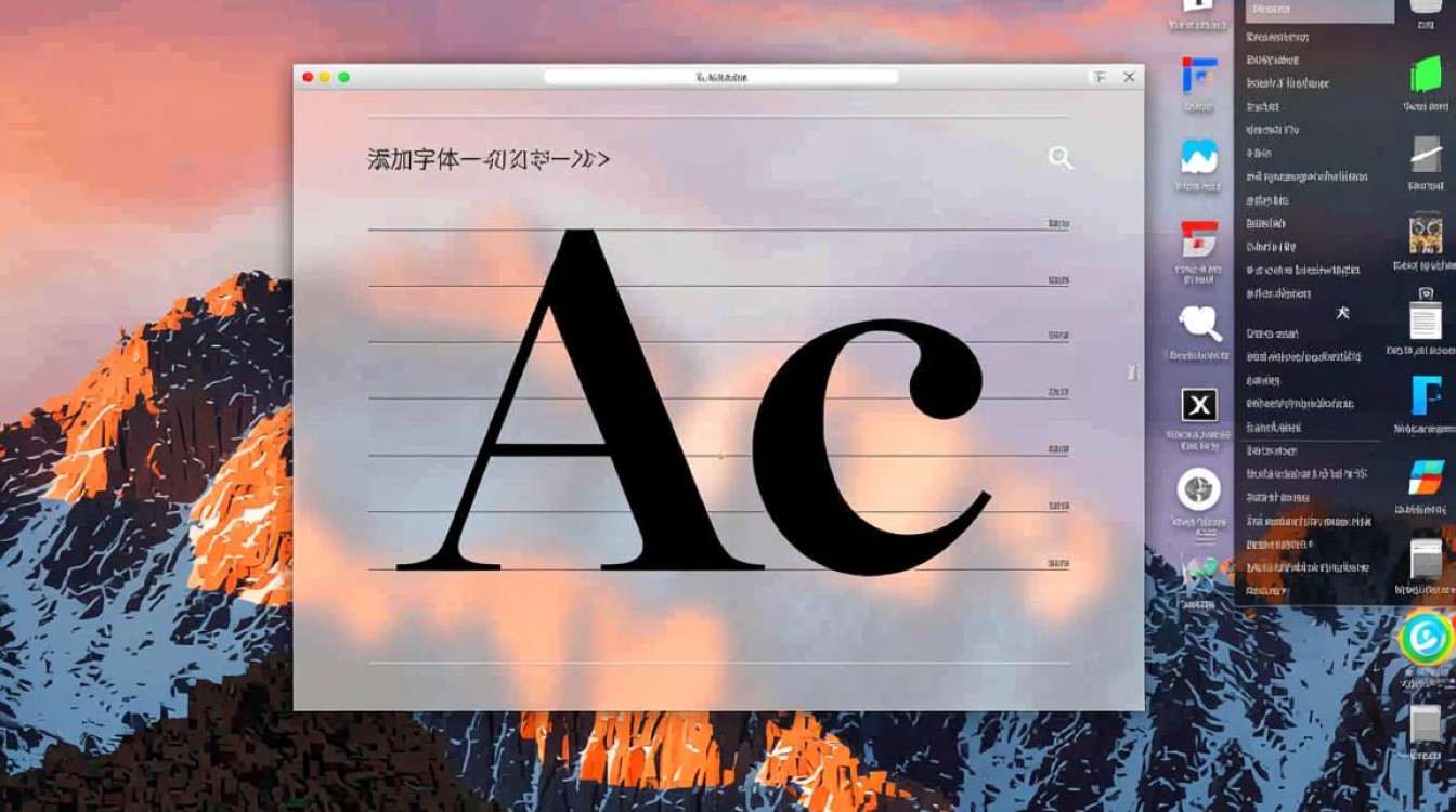 mac电脑上如何轻松添加新字体？有哪些方法可以实现字体安装？-图1