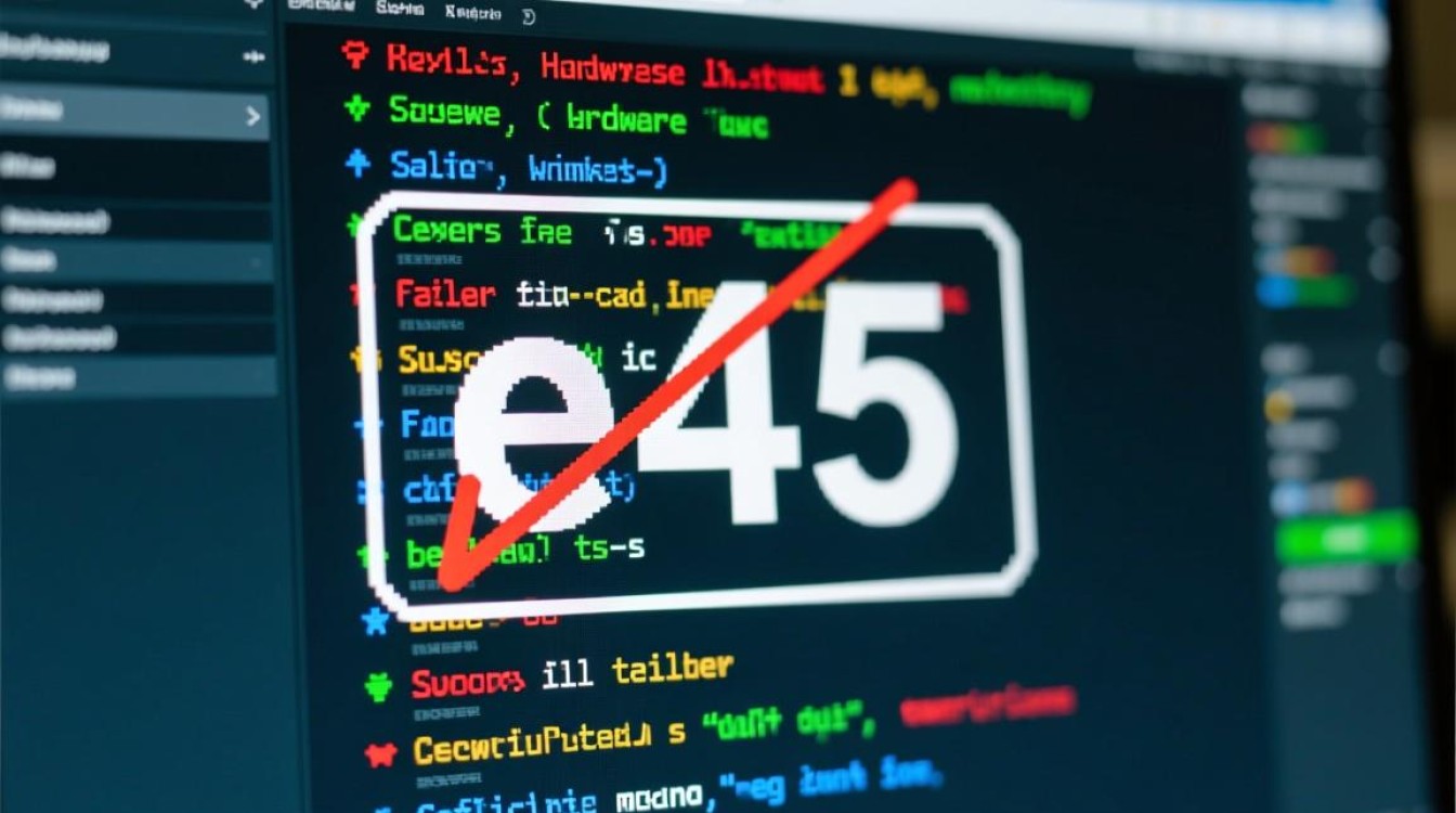 报错e45电脑蓝屏死机频繁？揭秘e45错误背后的真相与解决之道！-图1