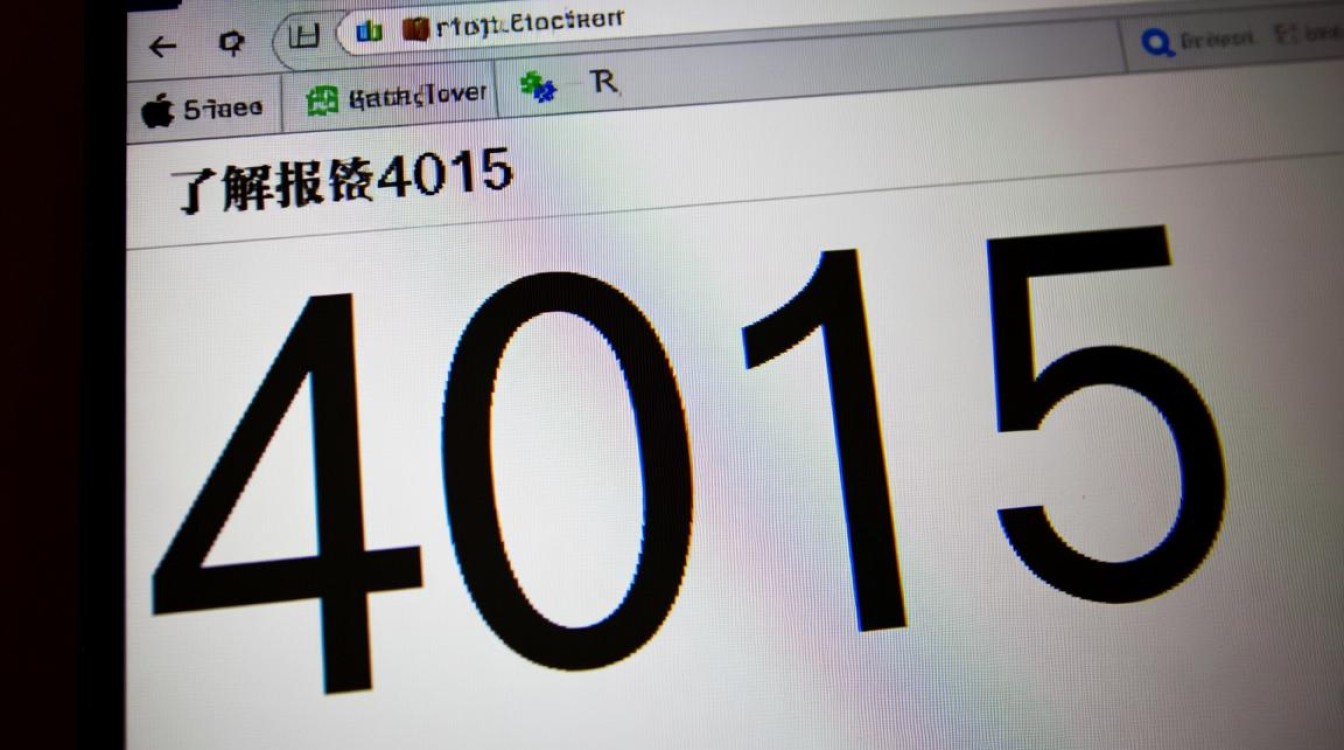 苹果设备频繁报错4015？揭秘原因及解决方法！-图1