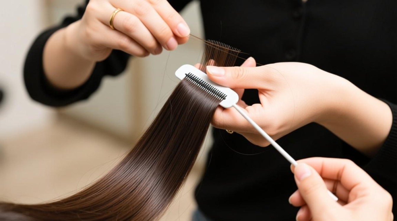 如何扣头发丝?揭秘简单实用的发丝固定技巧!-图3 如何扣头发丝?揭秘简单实用的发丝固定技巧!-图3