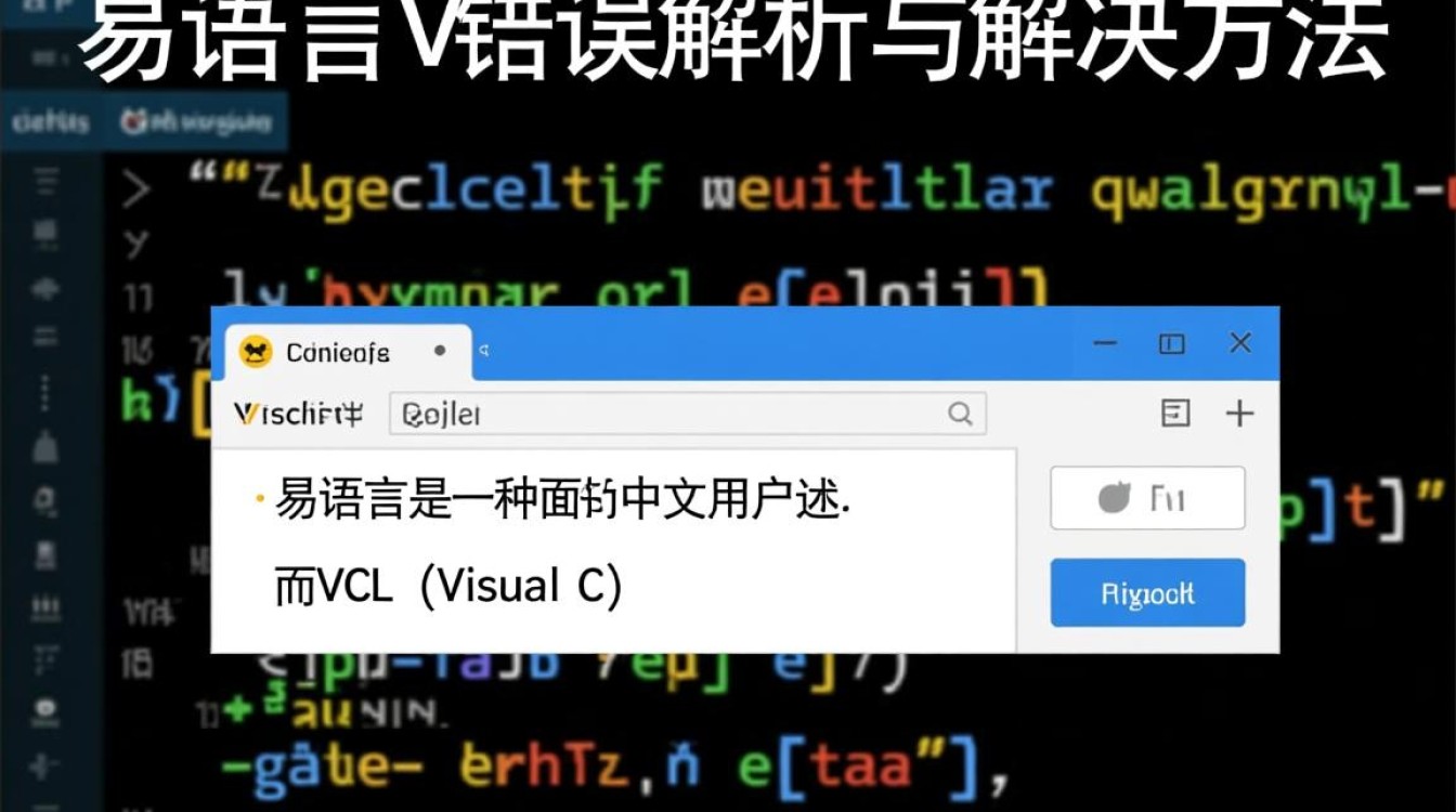 易语言VCL报错原因探析，是代码错误还是系统问题？-图3