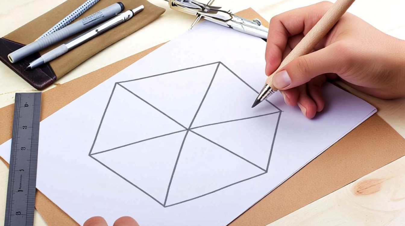 为何正多边形画法多样，哪种方法最适合初学者？-图1