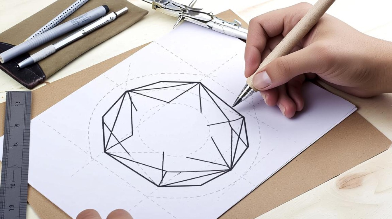 为何正多边形画法多样，哪种方法最适合初学者？-图2