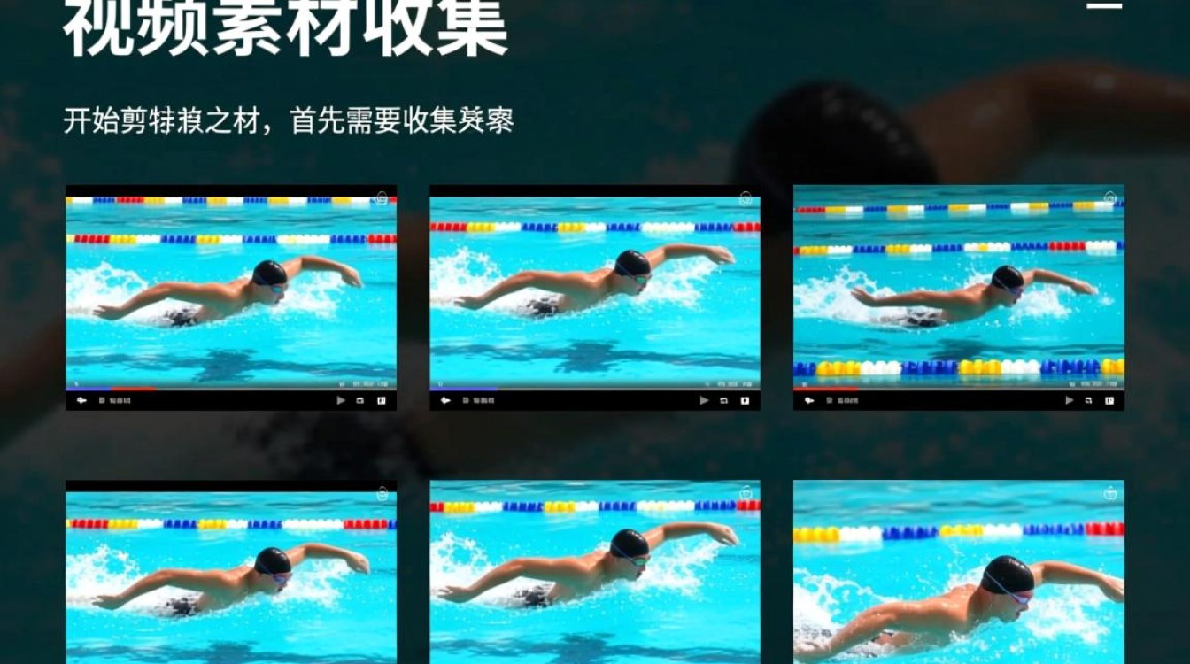 如何巧妙剪辑多段游泳视频，打造精彩合集？-图3
