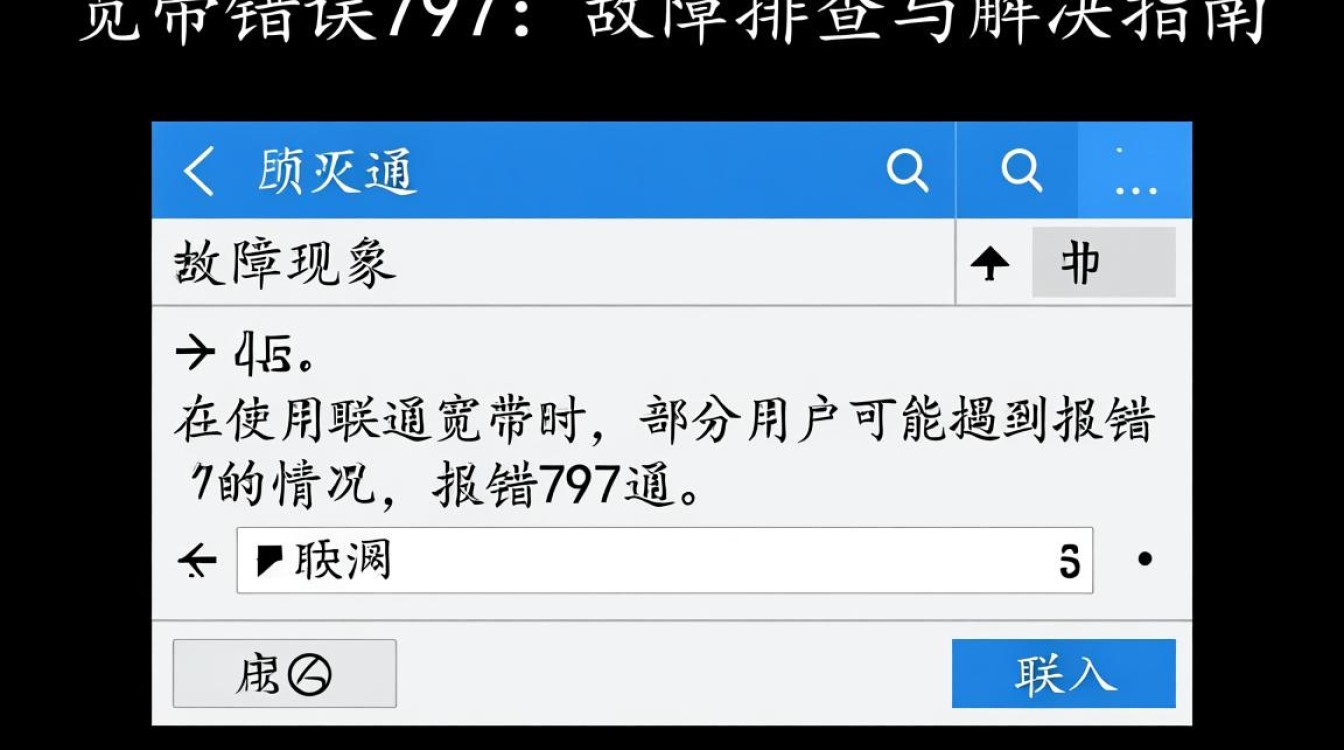 联通宽带报错797?原因排查与解决方法大揭秘-图3 联通宽带报错797?原因排查与解决方法大揭秘-图3