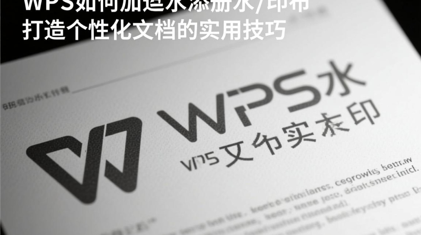 WPS文档中如何高效添加个性化水印？详细步骤揭秘！-图1