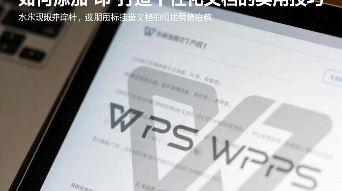 WPS文档中如何高效添加个性化水印？详细步骤揭秘！-图2