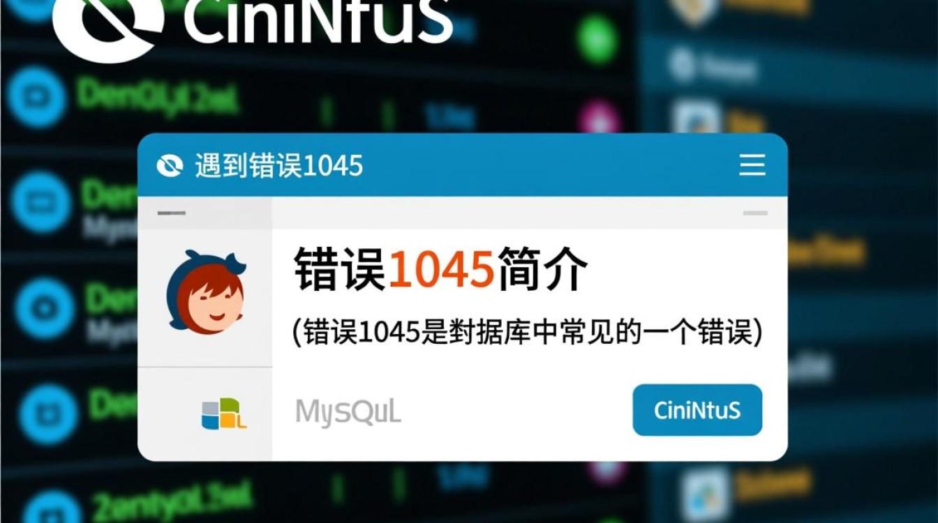 CentOS中error 1045问题具体原因及解决方法是什么？-图1