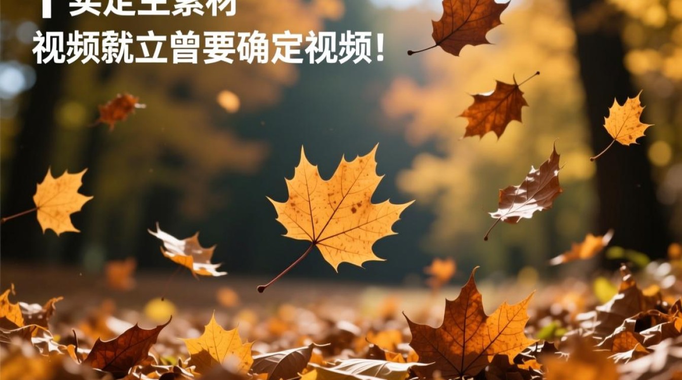 如何将秋天落叶元素巧妙融入视频剪辑中？-图3