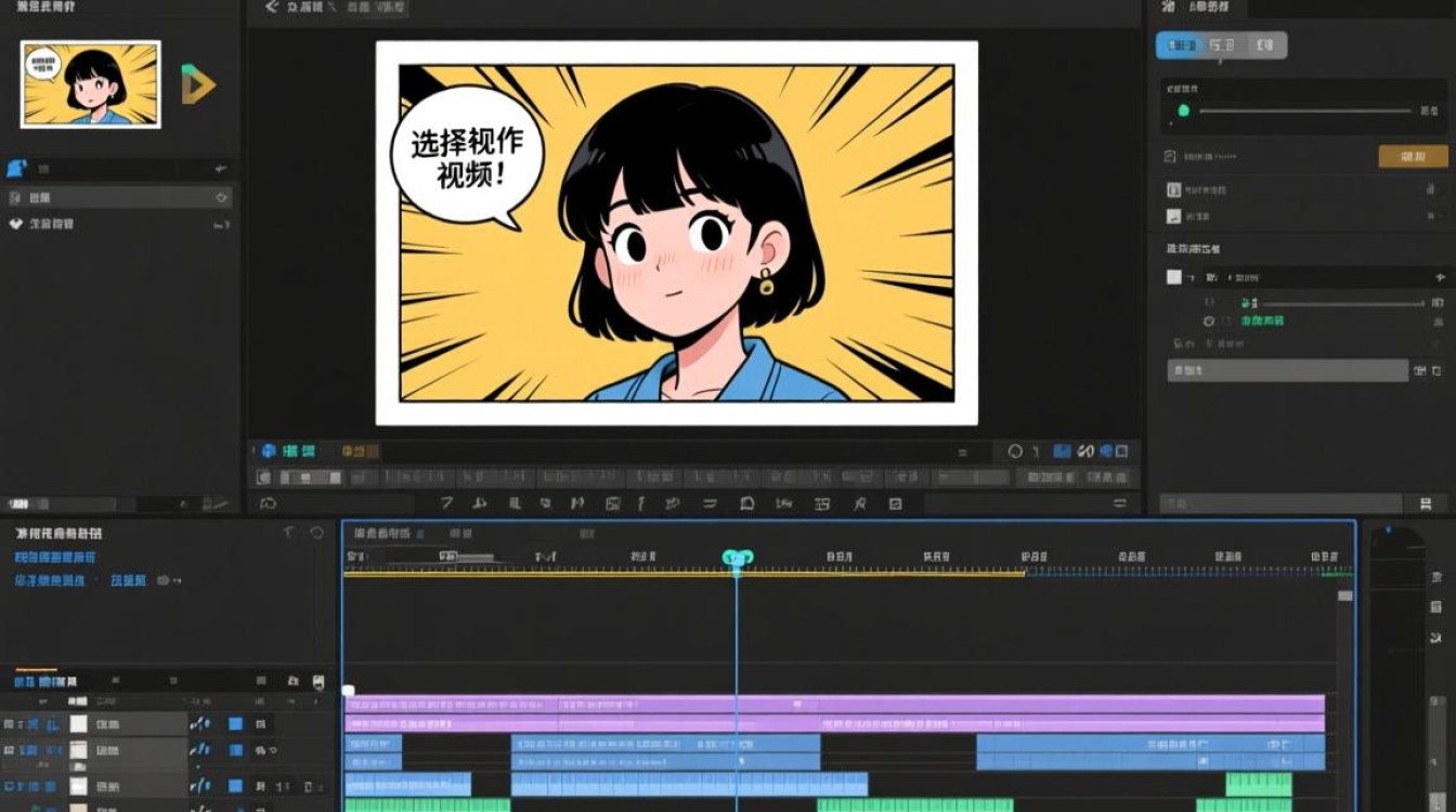 如何将自创漫画巧妙剪辑成引人入胜的短视频？-图1