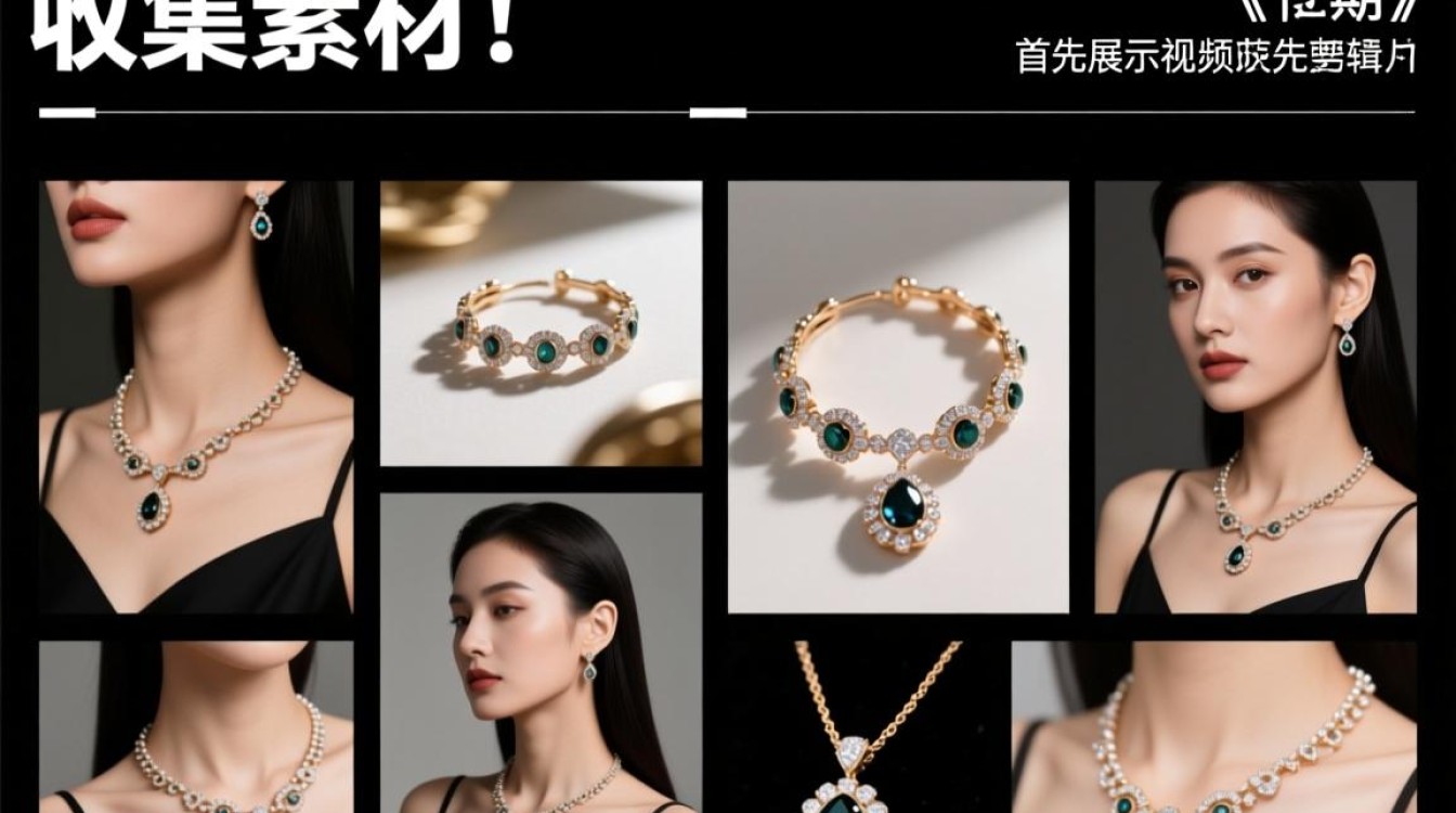 如何高效剪辑首饰展示视频，使其更具吸引力和吸引力？-图1