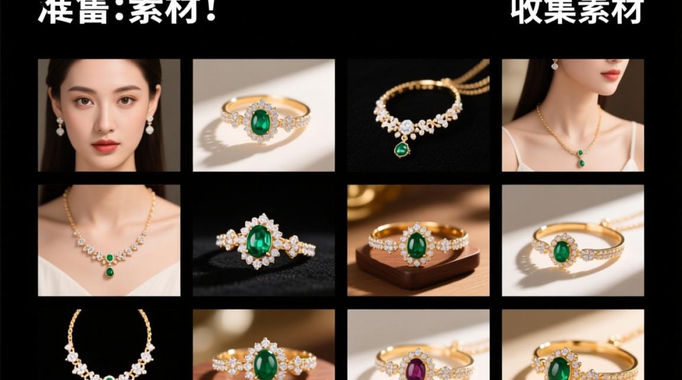 如何高效剪辑首饰展示视频，使其更具吸引力和吸引力？-图3