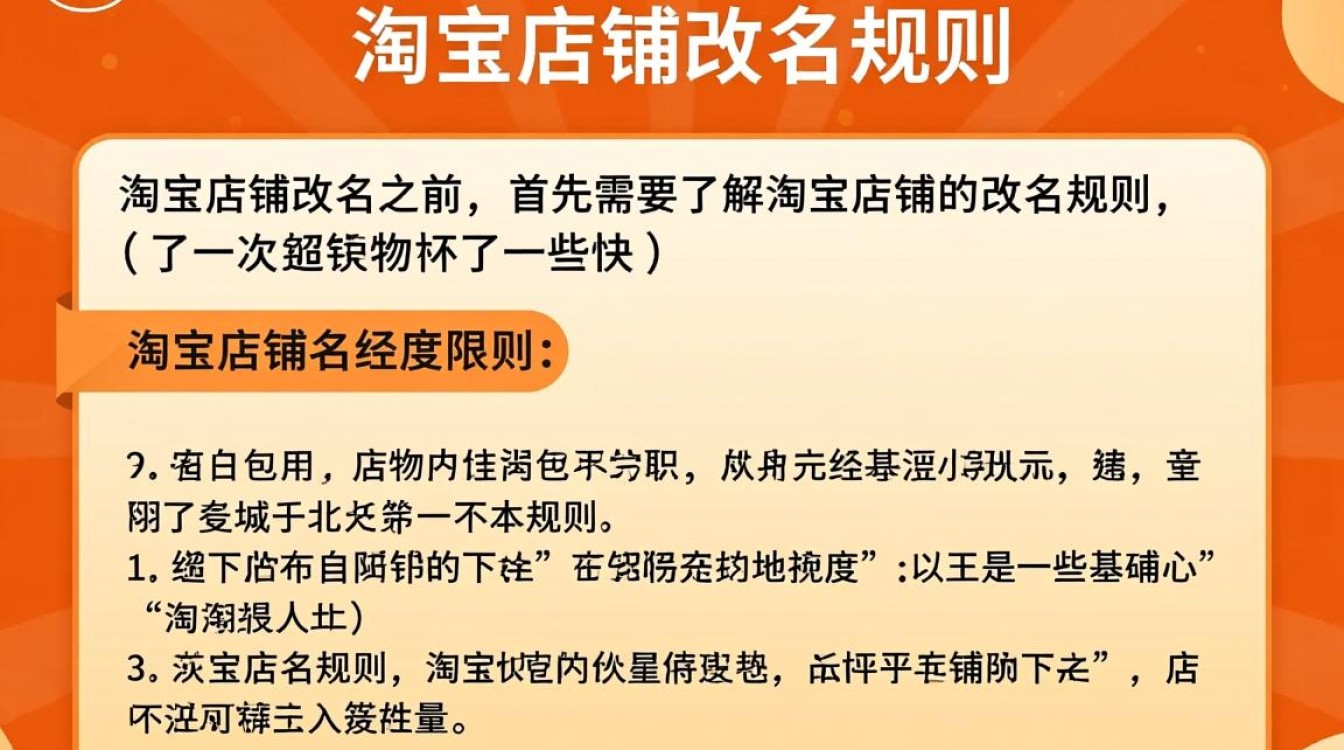 淘宝店铺改名有哪些限制条件？改名的具体流程和注意事项是什么？-图3