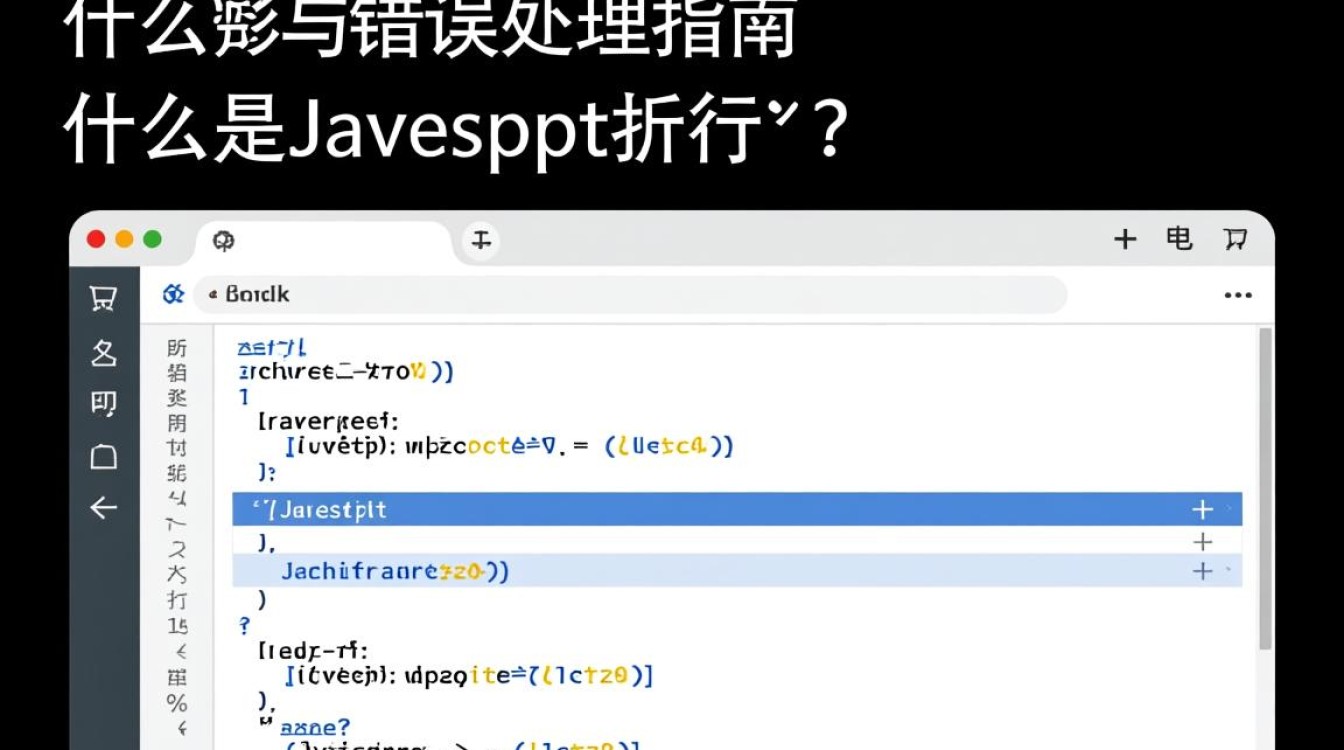 JavaScript折行代码为何出现js折行 报错？原因及解决方法解析？-图2