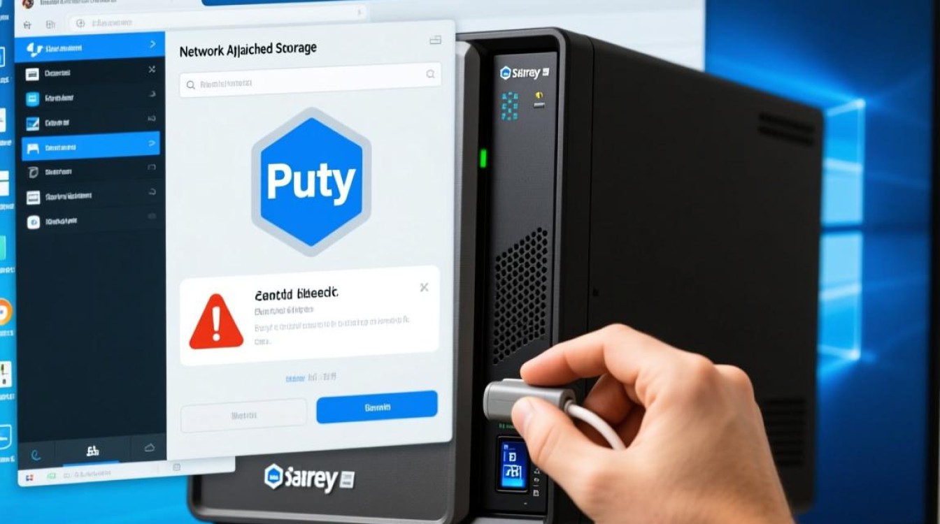 群晖NAS Putty连接报错，究竟是什么原因导致，如何解决？-图1