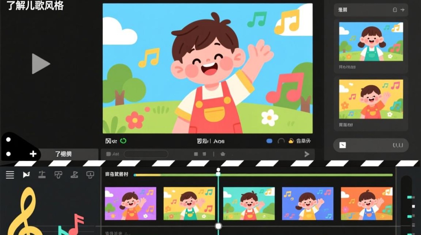 如何巧妙剪辑视频儿歌，使其音乐与画面完美融合？-图1